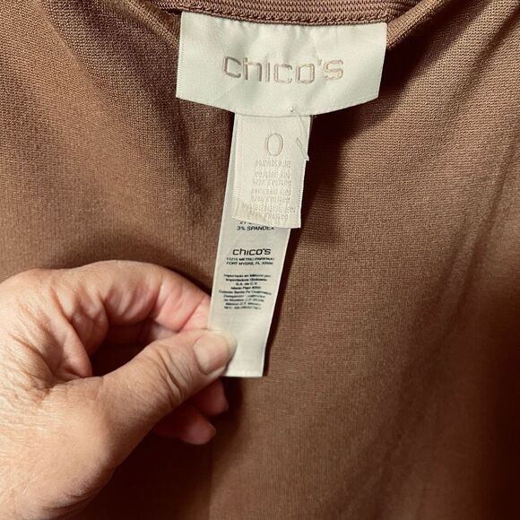 Chico’s Juliet size 4 Ponte knit ankle pants. - Picture 6 of 11